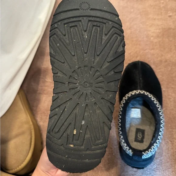 UGG Black Platform Slippers - Picture 4 of 6